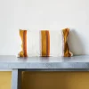 1286 HOUSEHOLD HARDWARE Coussin rayé - Moutarde