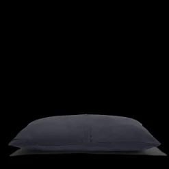 2100 GAZEX Coussin rectangle en gaze de coton - Gris Fusain