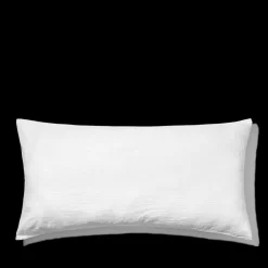 2100 GAZEX Coussin rectangle en gaze de coton - Blanc de Meudon