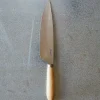 649 PALLARES SOLSONA Couteau de table avec manche en buis - Naturel