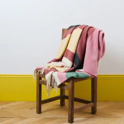 1773 LAGOMORO Couverture Isola - Rayures Rose