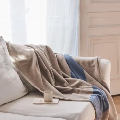 2138 TESSILECHITI Couverture Merci - Beige