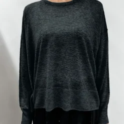 Women CT Plage - Pull Fin - Noir