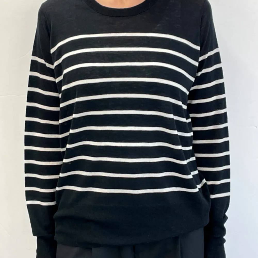Women CT Plage C.T.plage - Pull Fin Mariniére - Noir