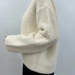 Women CT Plage C.T.plage- Pull Cocoon - Blanc