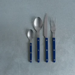 972 SABRE Cuillère à café Bistrot Vintage - Bleu Marine