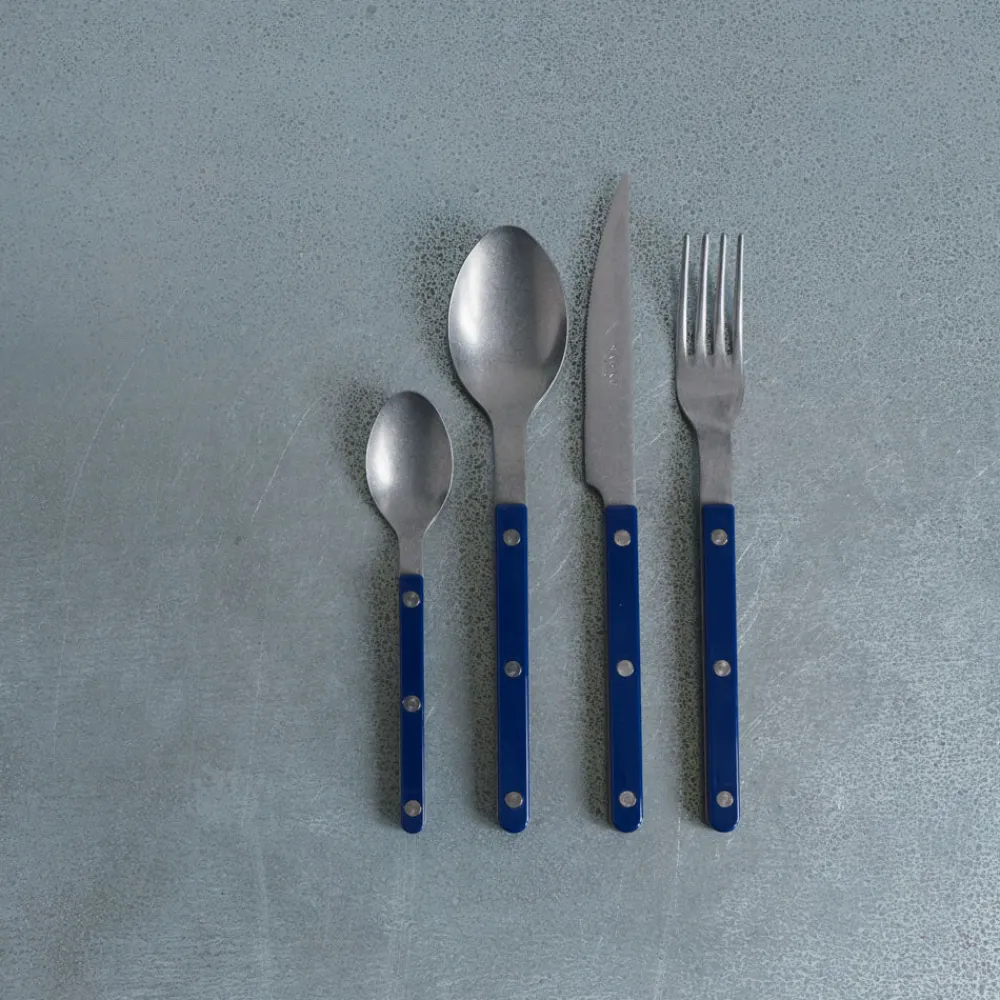 972 SABRE Cuillère à café Bistrot Vintage - Bleu Marine