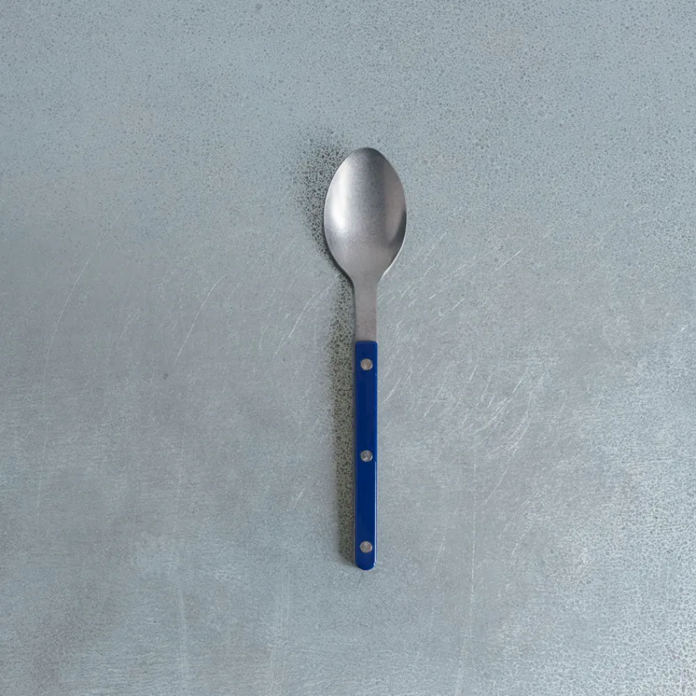 0 Cuillère Bistrot Vintage - Bleu Marine