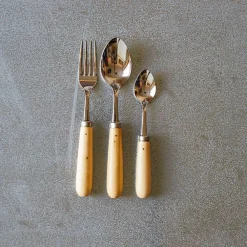 649 PALLARES SOLSONA Cuillère de table avec manche en buis - Naturel