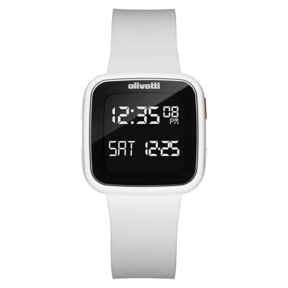 D1 Milano - Montre Olivetti - Blanc