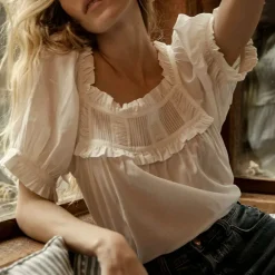 Women Doen Dôen - Blouse Frances - Blanc