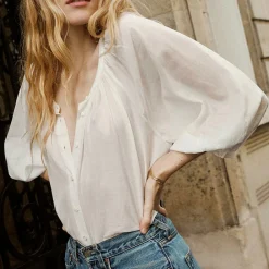 Women Dôen - Blouse Jiana - Salt