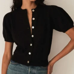 Women DOEN Dôen - Cardigan Anisa - Noir