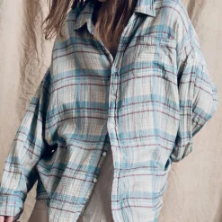 Women Denimist - Chemise boutonnée - Bleu