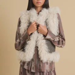 Women DIEGA - Gilet Givro - Ecru
