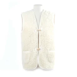 Women Direct Tannerie - Gilet Laine - Blanc