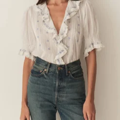Women Doen - Blouse Hettie - Blanc