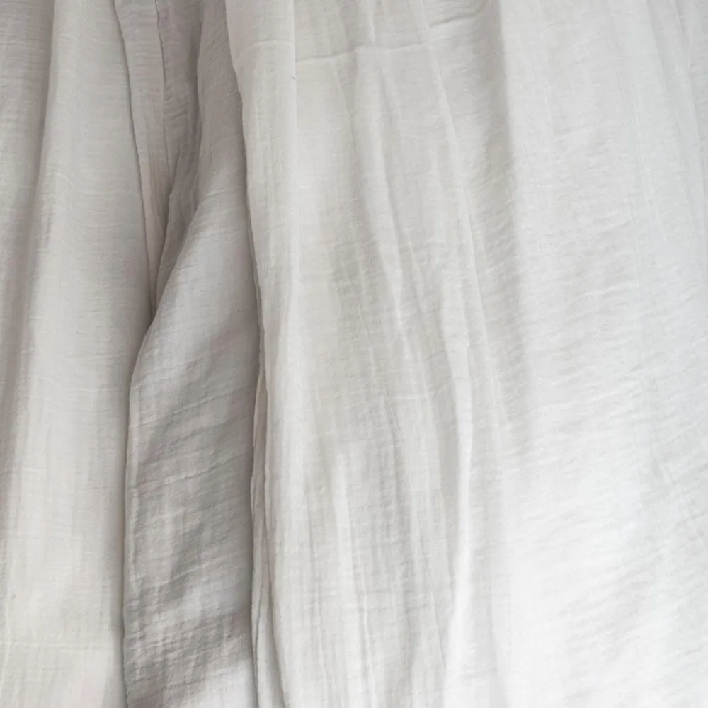 2100 GAZEX Drap plat en gaze de coton - Blanc de Meudon