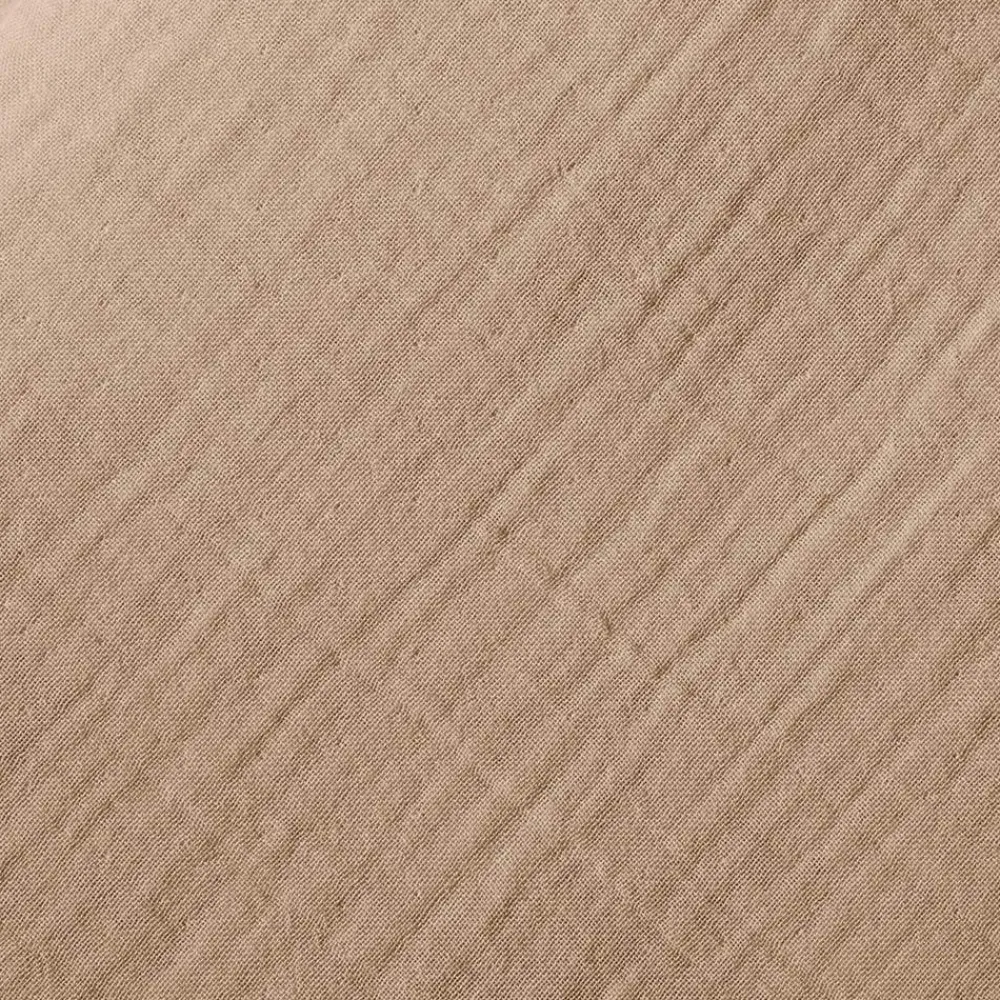 2100 GAZEX Drap plat en gaze de coton - Beige Quai de Seine