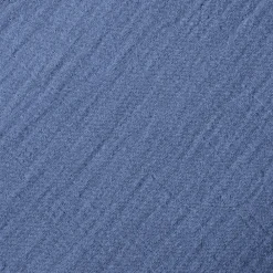 2100 GAZEX Drap plat en gaze de coton - Bleu Pompidou