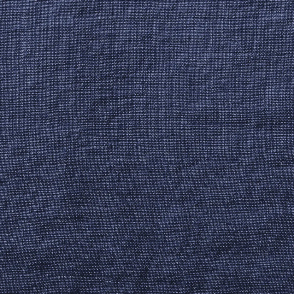 200 LINTEX Drap plat en lin lavé - Bleu Shibori