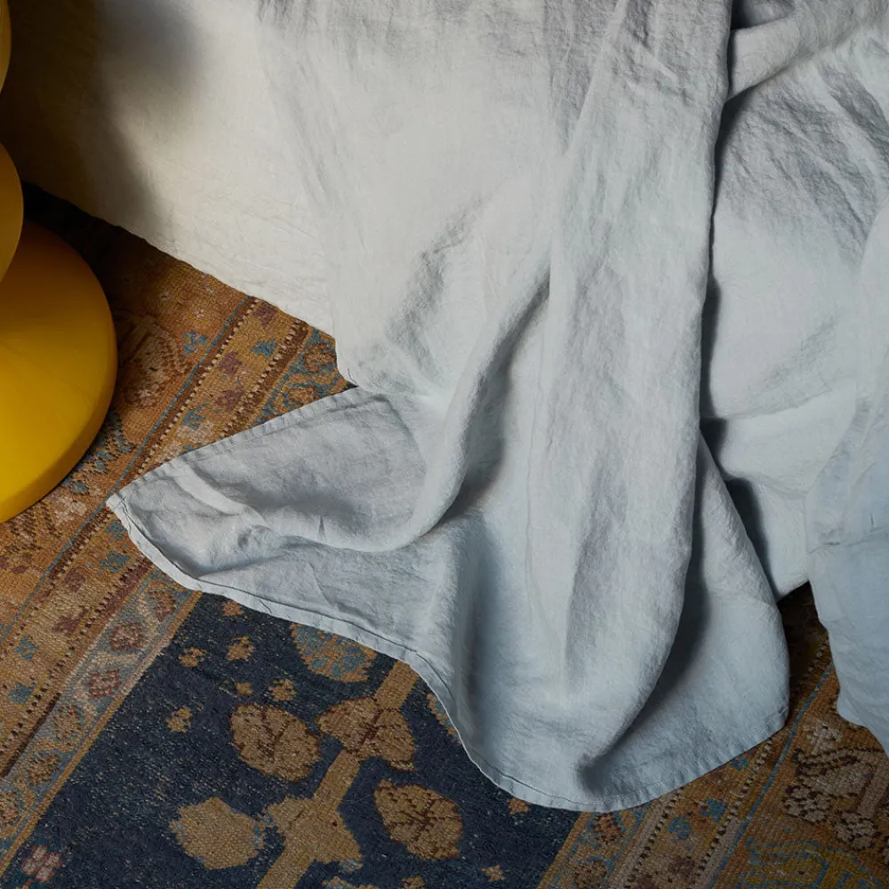 200 LINTEX Drap plat en lin lavé - Gris Vésuve