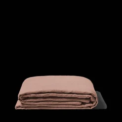 200 LINTEX Drap plat en lin lavé - Rose Argile