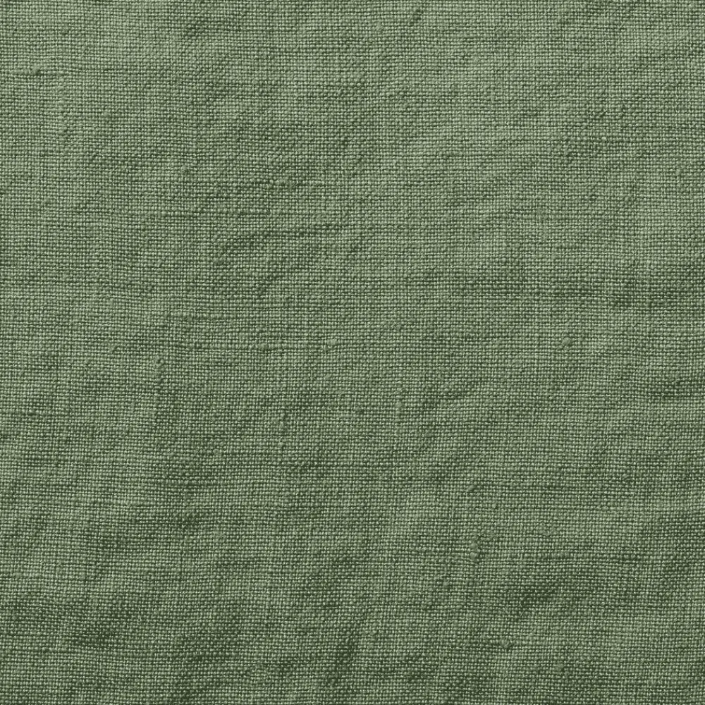 200 LINTEX Drap plat en lin lavé - Vert d'Anduze