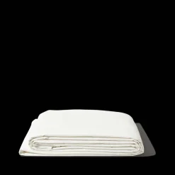 1700 COTEX Drap plat en percale de coton - Blanc Craie