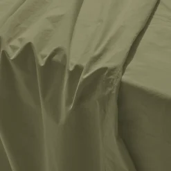 1700 COTEX Drap plat en percale de coton - Vert Camouflage