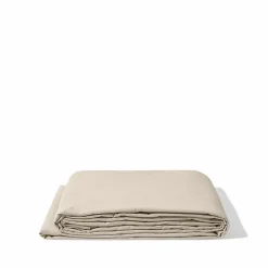 1700 COTEX Drap plat en percale de coton - Beige Dune