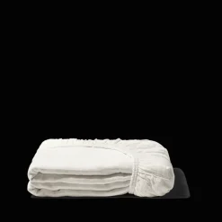 2100 GAZEX Drap-housse en gaze de coton - Blanc de Meudon