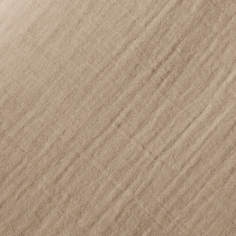 2100 GAZEX Drap-housse en gaze de coton - Beige Quai de Seine