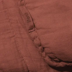 1700 COTEX Édredon bout de lit - Rouge Urushi