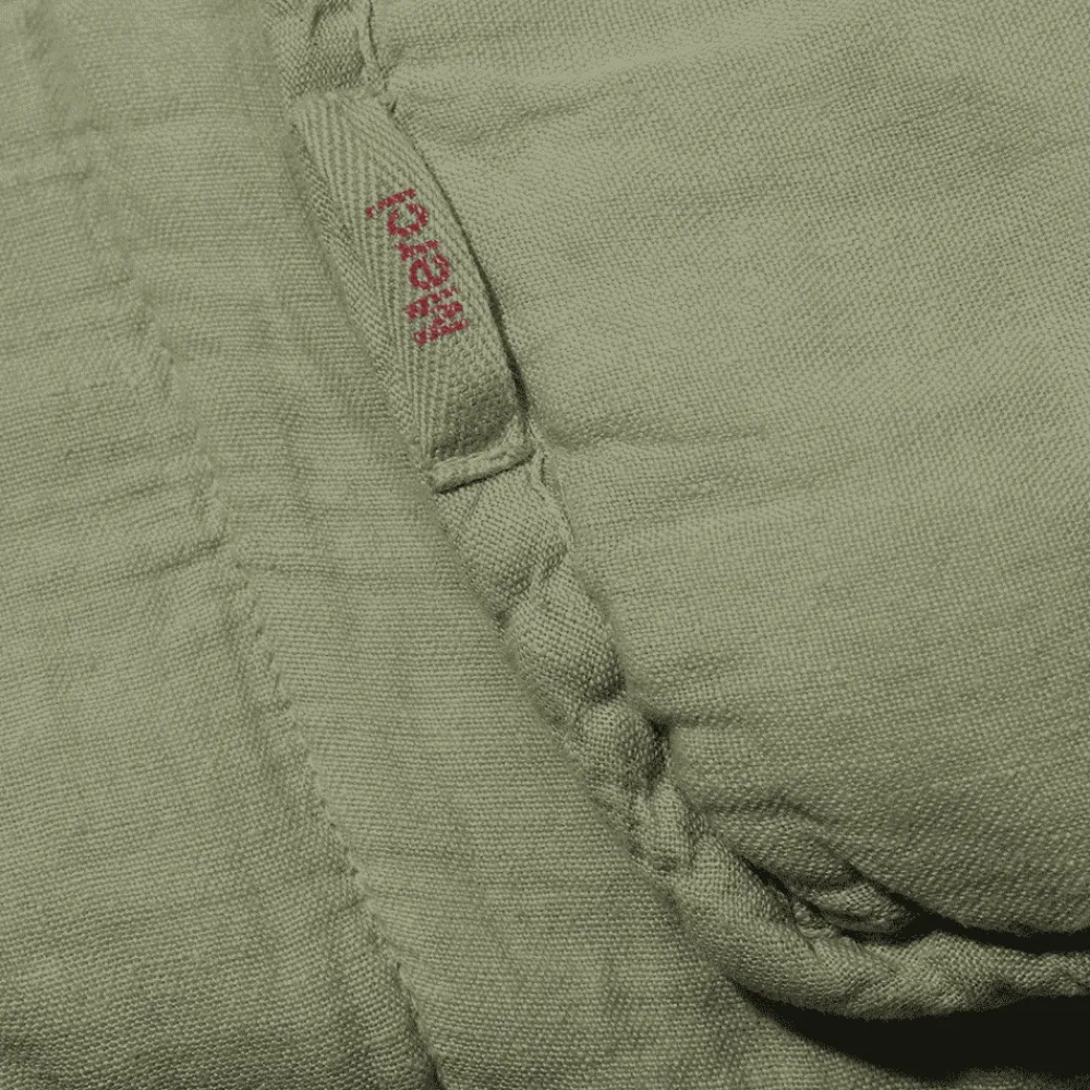 1700 COTEX Édredon bout de lit - Vert Komorebi