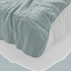 1700 COTEX Édredon en 100% lin lavé - Gris Vésuve