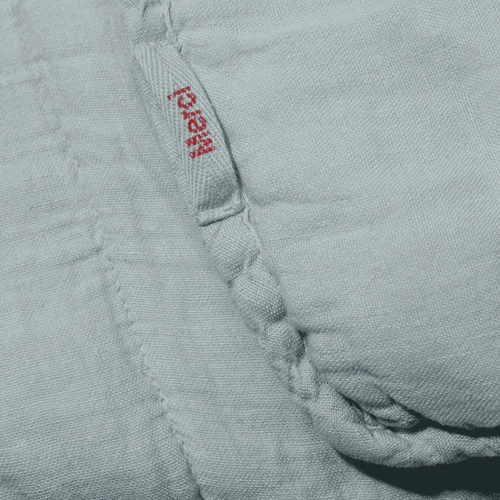 1700 COTEX Édredon en 100% lin lavé - Gris Vésuve