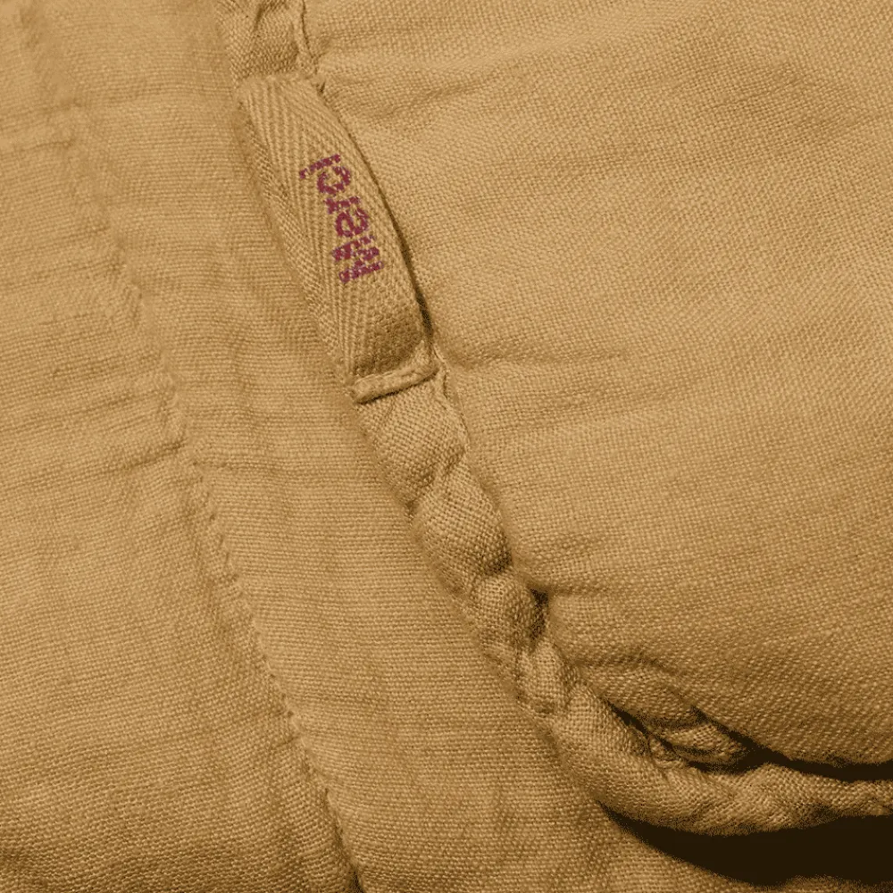 1700 COTEX Édredon en 100% lin lavé - Jaune Asahi