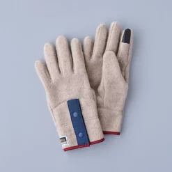 Women ELMER - Gants en laine recyclée - Beige