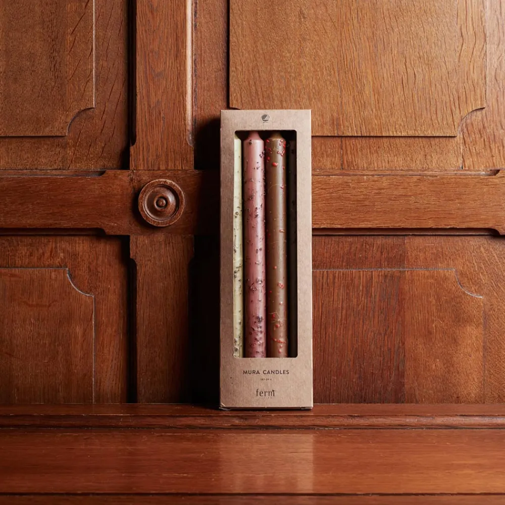 1027 MODERN LIVING Ensemble de 4 bougies Mura
