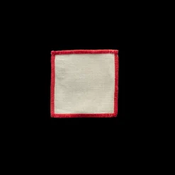 200 LINTEX Ensemble de 6 dessous de verre en lin lavé - Pierre