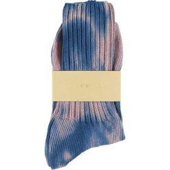 Women Escuyer - Chaussettes Tie & Dye - Indigo
