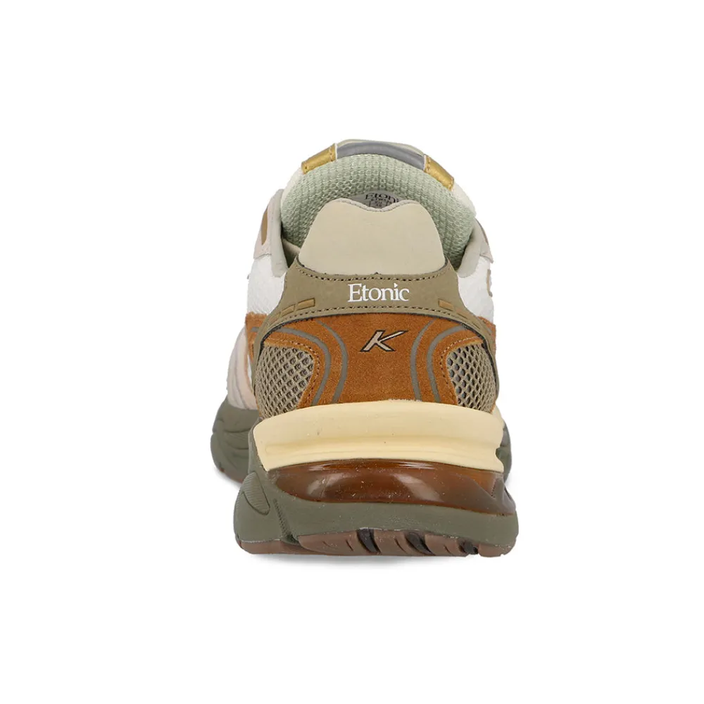 Women Etonic - Baskets Kendari Leaf - Blanc & Moutarde