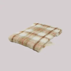 Women Ezcaray - Echarpe Tartan - Blanc