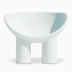 246 DRIADE Fauteuil Roly Poly - Concrete White - Driade