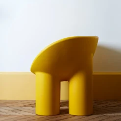 246 DRIADE Fauteuil Roly Poly - Ocre Jaune - Driade