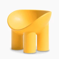 246 DRIADE Fauteuil Roly Poly - Ocre Jaune - Driade