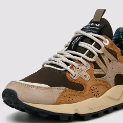 Women Flower Mountain - Baskets Yamano 3 Uni - Marron/ Beige