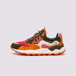 Women Flower Mountain - Baskets Yamano 3 Uni - Kaki/ Fushia