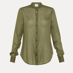 Women Forte_Forte - Chemise - Vert